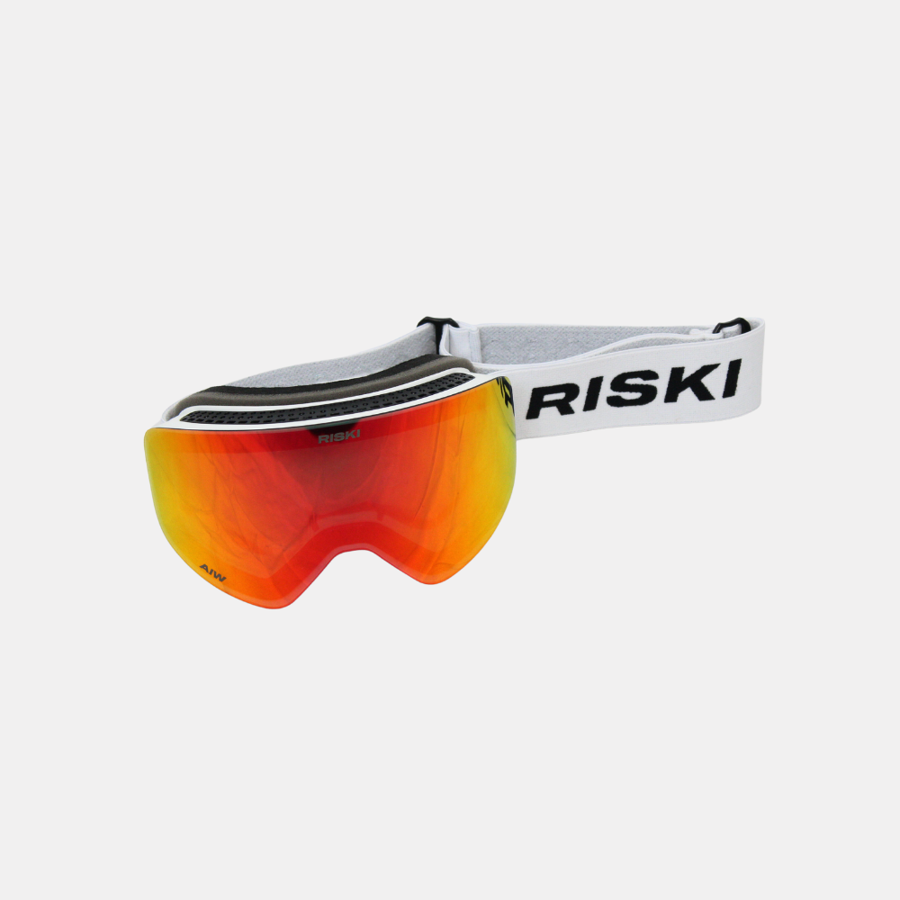 Riski AIW Snow Goggle Frame - White & Black