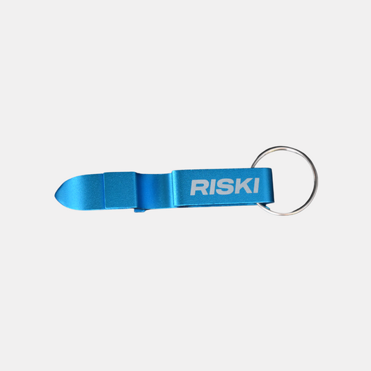 Riski Bottle Opener & Shotgun Tool - Blue