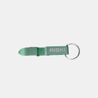 Riski Bottle Opener & Shotgun Tool - Green